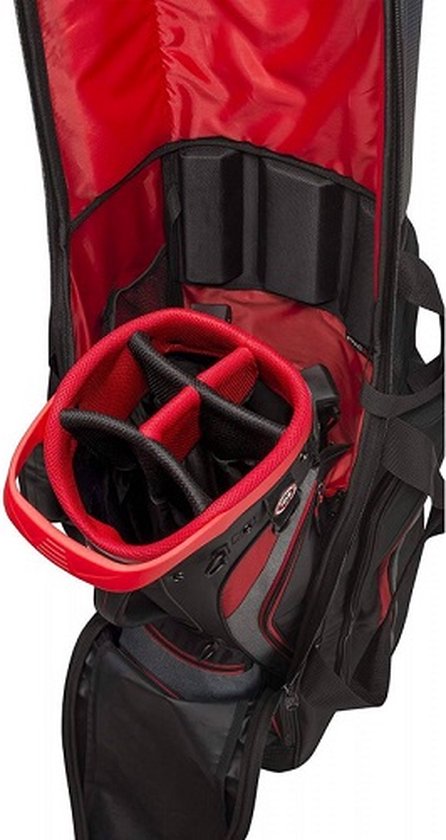 BagBoy T-10 Golfreistas, zwart/rood - BagBoy