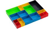Wesma Inzetbak - 108 x 108 x 63 mm - Blauw