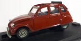 Citroën 2CV (Open roof) (Rood) (9 cm) 1:43 Verem - Modelauto - Schaalmodel - Miniatuurauto