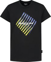Ballin Amsterdam -  Jongens Slim Fit   T-shirt  - Zwart - Maat 176