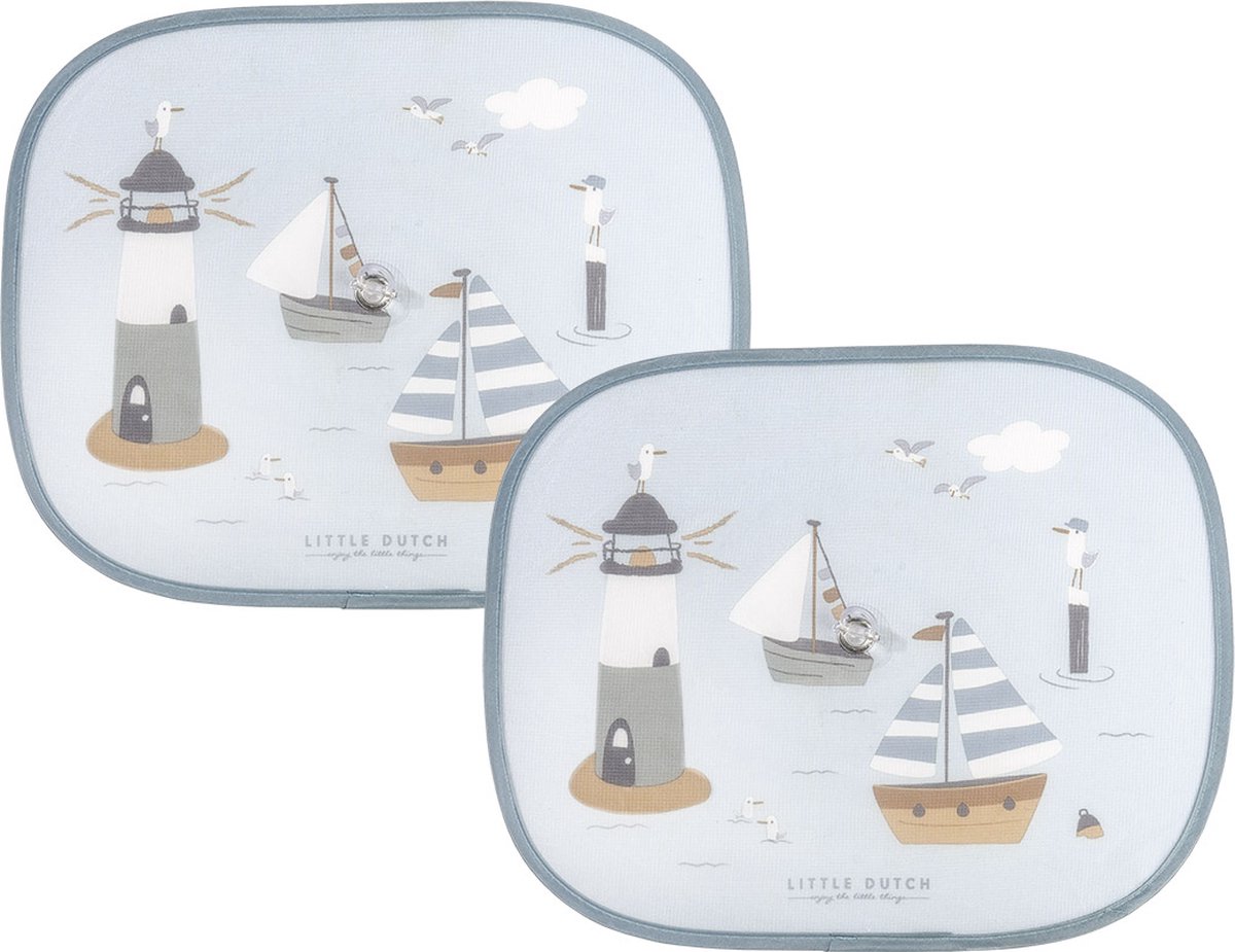 Goedkoopste Little Dutch zonnescherm - Sailors Bay - set van 2 stuks