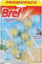 toiletblok - 3 x 5 x 50gram - Island Dream - wc - Wc-schoonmaak - verfrissend middel