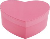 Geschenkdoos hartvorm Roze voor Valentijn of Verjaardag