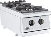Combisteel Base 700 Table de cuisson gaz 2 Br. Table modèle 7178.0200 - Horeca & Professionnel