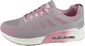 Sneakers dames grijs roze maat 38