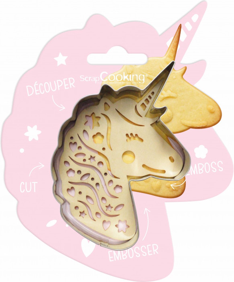 ScrapCooking Unicorn - Eenhoorn Cutter & Embosser