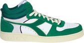 Diadora Magic Basket Demi Cut Wit-Groene Sneaker