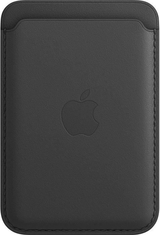 Originele Apple Leather Wallet MagSafe Kaarthouder/Portemonnee Zwart
