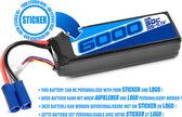 TC Private Label - Power Racing 50C - 5000MAH - 3S - 11,1V - EC-5 - Semi-Soft Case