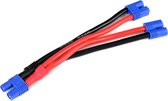 Revtec - Power Y-kabel - Parallel - EC-3 - 12AWG Siliconen-kabel - 12cm - 1 st