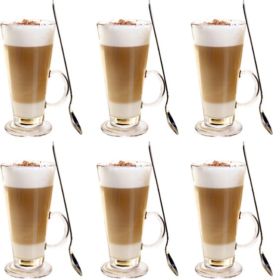 Tasse à latte macchiato Senso 350 ml, 6 Pièce/s, Transparent - Tasse