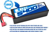 Private Label - Power Racing 50C - 5400Mah - 3S - 11,1V - T-PLUG - Hard Case