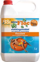 BSI - Micro Floc - Vlokkingsmiddel voor organische verontreiniging - Zwembad - Spa - Voor het uitvlokken van fijne niet-filterbare organische stoffen in uw zwembad of spa - 5 l