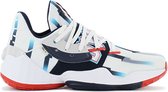 adidas James Harden Vol. 4 GCA - Dynasty - Heren Basketbalschoenen Sport Basketbal schoenen Sneakers Wit FY0842 - Maat EU 46 UK 11