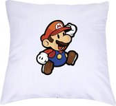 Kussenhoes met Super Mario grote print