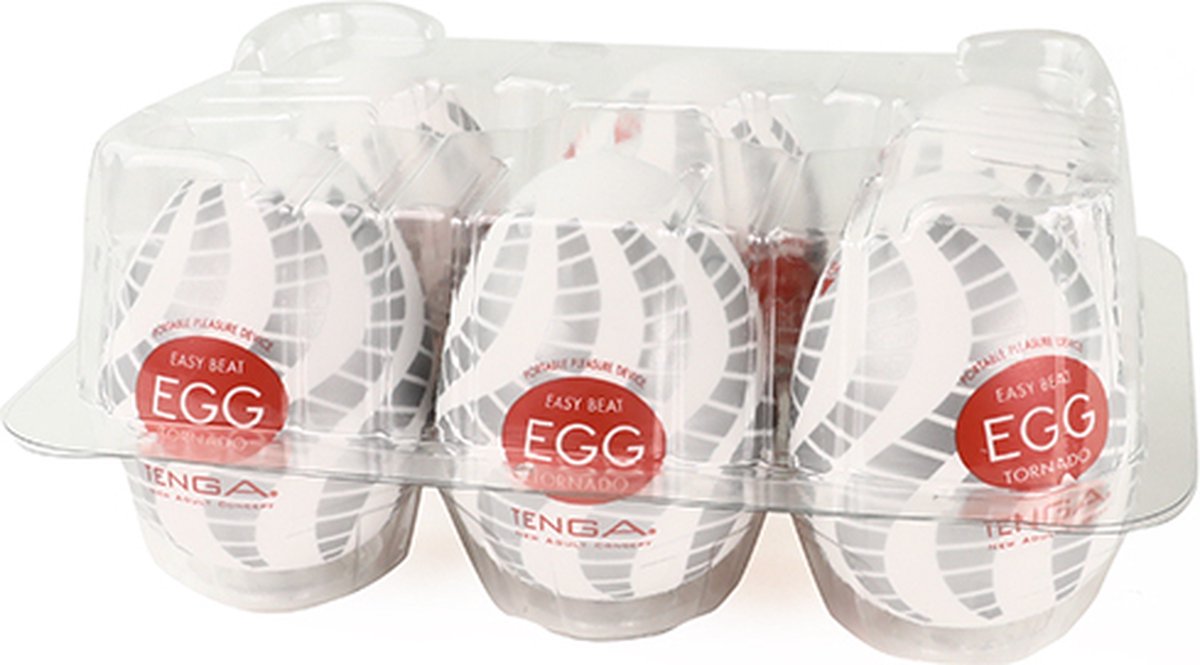 Goedkoopste Tenga - Egg Tornado (6 Stuks