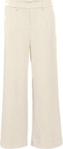 OBJECT COLLECTORS ITEM OBJLISA WIDE PANT NOOS Dames Broek Sandshell  - Maat  34