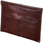 Mutsaers® Leren laptophoes - The Cover - Laptop Sleeve - 15.6 inch - Cognac