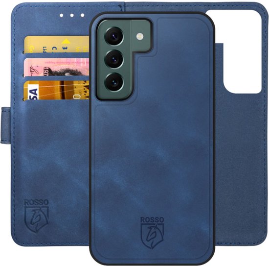 Coque Rosso Element 2-en-1 Samsung Galaxy S22 Plus Blauw