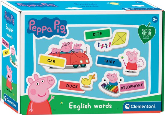 Afbeelding van het spel clementoni peppa pig - eerste engelse woordjes