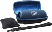 Khanka Hard voor JBL Xtreme 3 tas, met schouderriem en accessoiretas voor JBL Xtreme 3 muziekbox draagbare Bluetooth speaker etui case. (blauw)