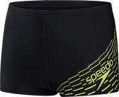 Speedo Medley Logo Aquashort Jongens - Zwart / Groen - maat 116