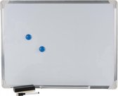 Whiteboard magnetisch - 45x60cm - inc. Marker - Magneet - Remover