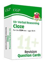 New 11+ CEM Revision Question Cards: Verbal Reasoning Cloze - Ages 10-11