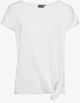 TwoDay geknoopt dames T-shirt - Wit - Maat S