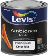 Levis Ambiance Tablo - Hoogkwalitatieve verf beschrijfbaar met krijt - Schoolbordverf - 1 L - RAL 5007 Brilijant Blauw