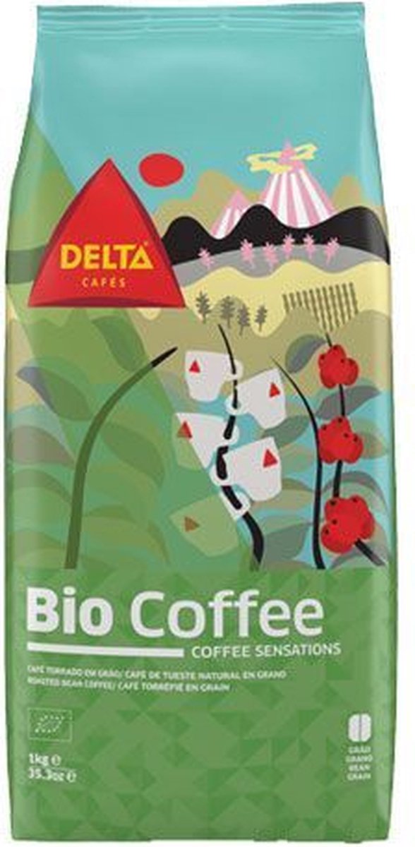 Delta koffiebonen BIO (1kg)