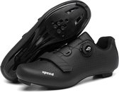 Fietsschoenen - Fiets Schoenen - Wielrenschoenen - Klikschoenen - Kleur Zwart - Racefiets - Maat 44