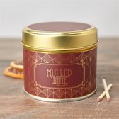Mulled Wine Happy Hour Tin Candle