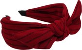 Jessidress® Diademen Elegante Hoofdband Grote Haar Diadeem Dames Haarband - Rood