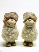 2. Standing Sheep with Hat 10*8*17.5cm