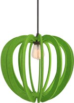 DECOBEL | DECO-VILT | Appel | Maat M | Hanglamp - E27 - Woonkamer - Eetkamer - Duurzaam - Petfles - Industrieel | Appelgroen 51