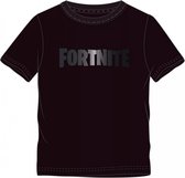 Fortnite T-shirt - Korte Mouw - Zwart -  12 Jaar