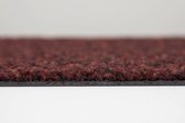 Forbo Coral Brush 5706 Brick Red - Droogloopmat - 100 x 100 cm - 9 mm Dik - Op Maat Gesneden