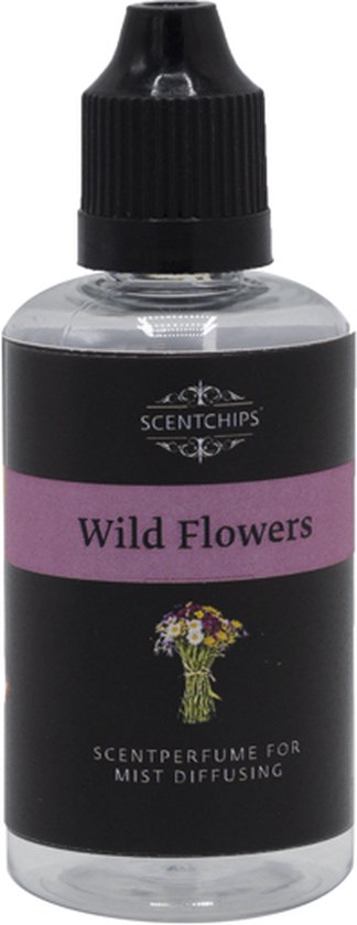 Scentchips Scentperfume Wildflowers 50ml Essentiële Olie Aroma Diffuser Geurverspreider