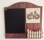 Fietskrijtbord Sleutelhanger - Notities - Handige organizer