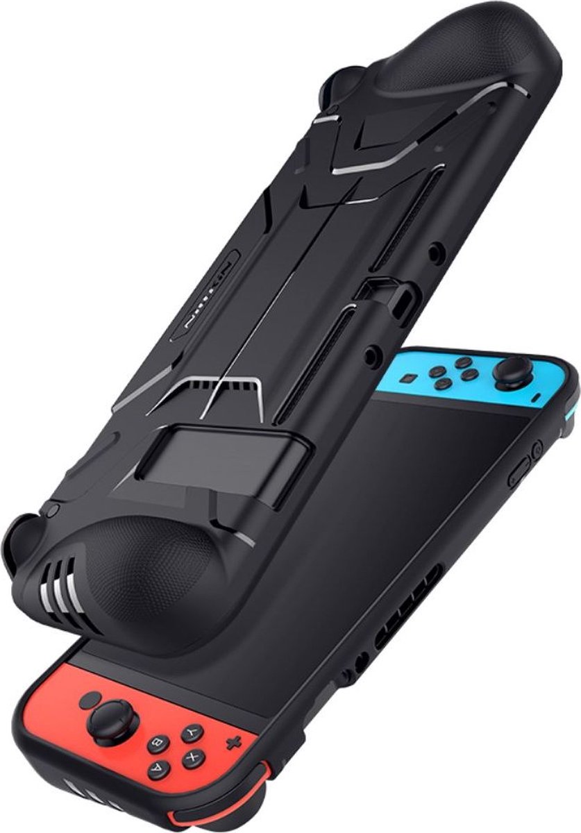 Nillkin Battler Case - Geschikt voor Nintendo Switch - Dun en Flexibel TPU - Zwart