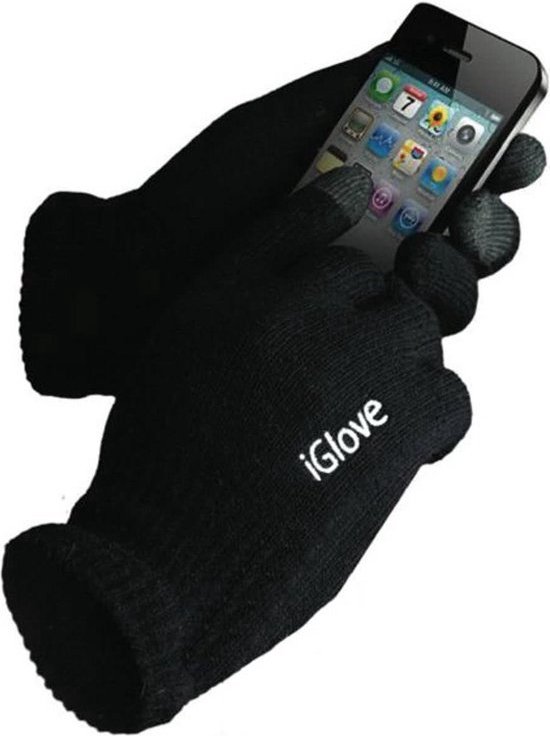 amateur Sitcom niet voldoende iGlove Touchscreen handschoenen - Zwart | bol.com