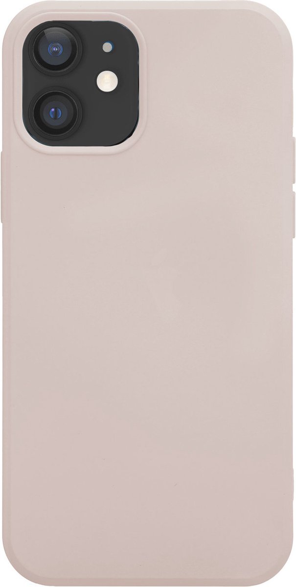Ceezs Pantone siliconen hoesje geschikt voor Apple iPhone 12 / 12 Pro - beige