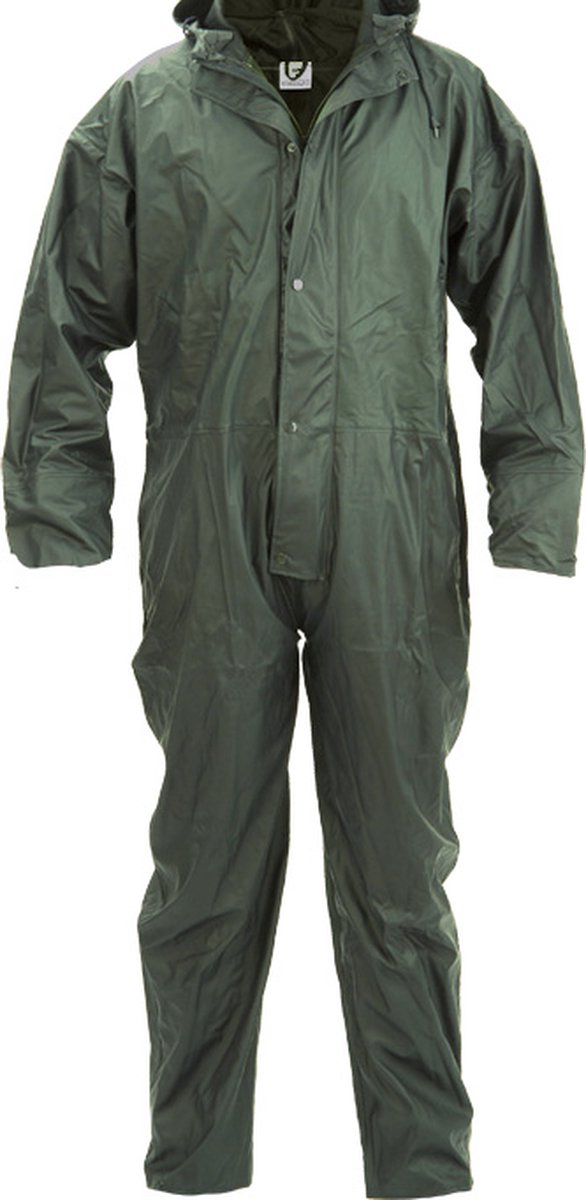 Regenoverall Safeworker Tanna pu-flex plus groen maat M