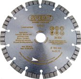 230mm - Beton Diamantzaagblad PRO met turbo segment - asgat 22,23mm - SPERO