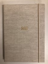 Agenda Bruna - 2022 - Week per 2 Pagina's - Met Leeslint - A5 Formaat