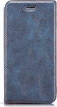 Xiaomi Mi 9T Hoesje - Mobigear - Slim Wallet Serie - Kunstlederen Bookcase - Blauw - Hoesje Geschikt Voor Xiaomi Mi 9T