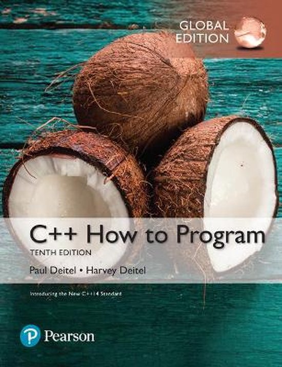 C++ How To Program (Early Objects) Gl Ed | 9781292153346 | Paul Deitel ...
