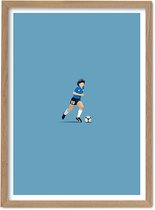 Diego en Maradona - Poster voetbal - Argentinië - FC Kluif