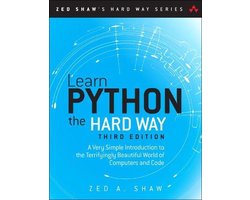 Omslag van Learn Python The Hard Way
